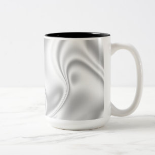 Silver Satin Zweifarbige Tasse