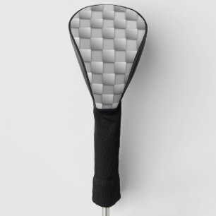 Silver Schachbretts Golf Head Cover Headcover