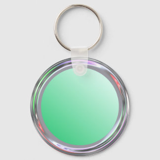 Silver Schlüsselanhänger für Text, Logo, Bild