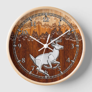 Silver Schwanz Buck Running Wild Uhr