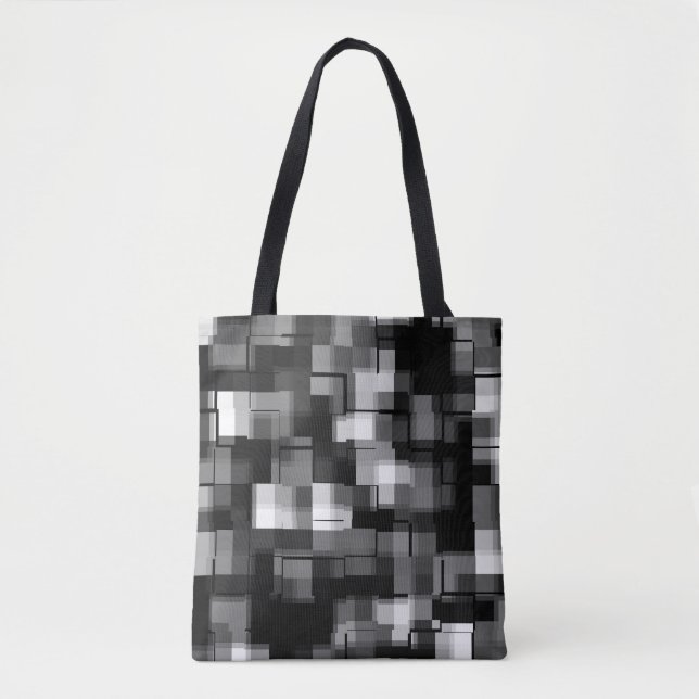 Silver Schwarz-weiß Trendy Muster (Vorderseite)