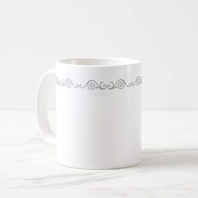 Silver Scroll Work-Tasse Tasse (Vorderseite Links)