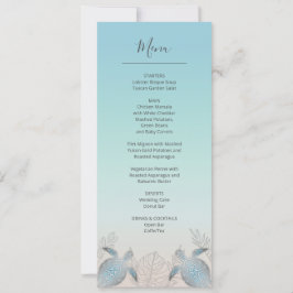 Silver Sea Turtles Beach Hochzeit Einladung