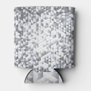 Silver Sequins: Glittering Mosaic Background Dosenkühler