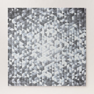 Silver Sequins: Glittering Mosaic Background Puzzle
