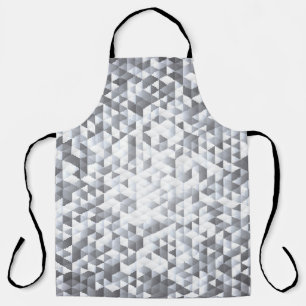 Silver Sequins: Glittering Mosaic Background Schürze