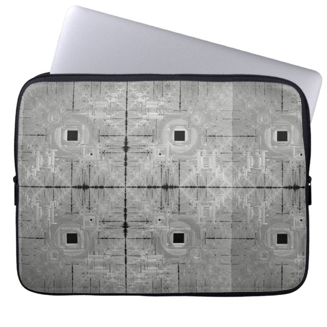Silver Serenade Laptop Bag Laptopschutzhülle (Vorderseite)