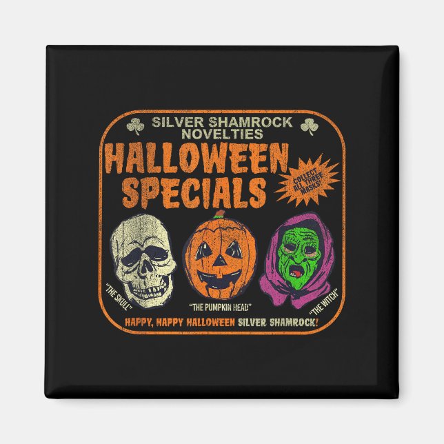 Silver Shamrock Novelties Halloween Specials  Magnet (Vorne)