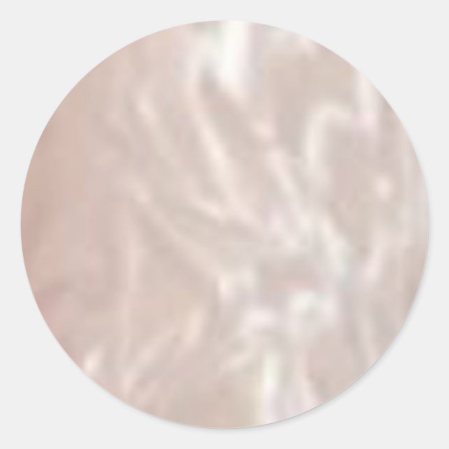 Silver Shine Lables Round Runder Aufkleber (Vorderseite)