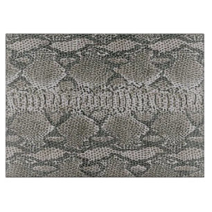 Silver Snake Skin Cutting Board Schneidebrett