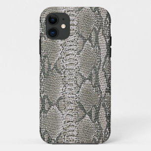 Silver Snake Skin iPhone 5G Fall iPhone 11 Hülle