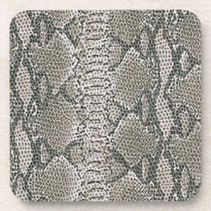 Silver Snake Skin Untersetzer