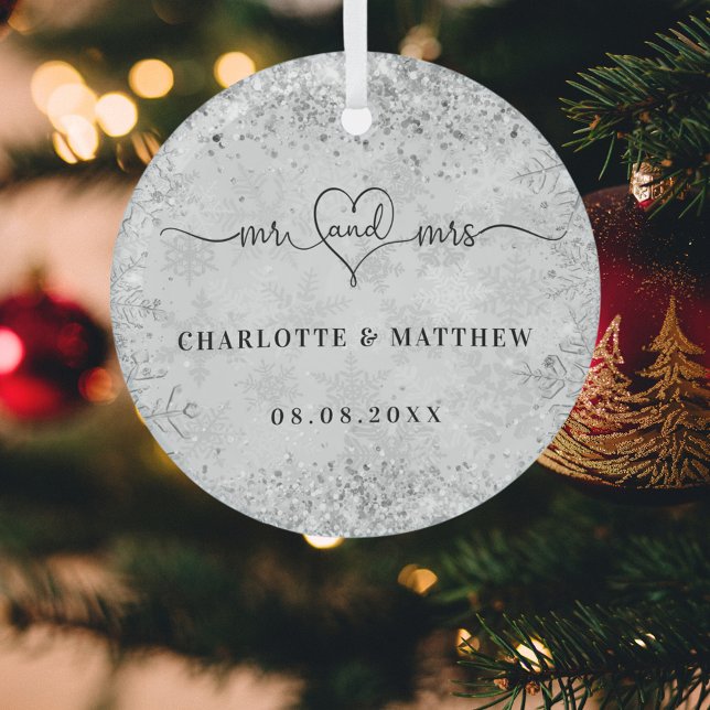 Silver Snow heißt mehr elegante Neuheiten Ornament Aus Glas (Von Creator hochgeladen)