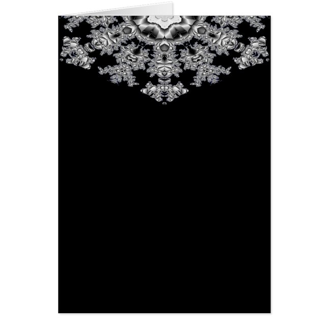 Silver Snowflake (Portrait) (Vorne)