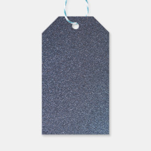 Silver Sparkle Glitzer Geschenkanhänger