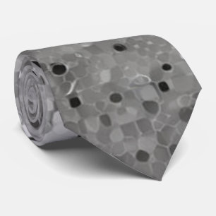 Silver Sparkling Sequin Neck Tie Krawatte