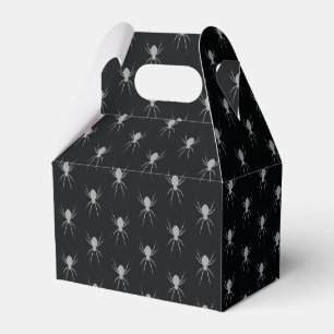 Silver Spider Halloween Geschenkschachtel