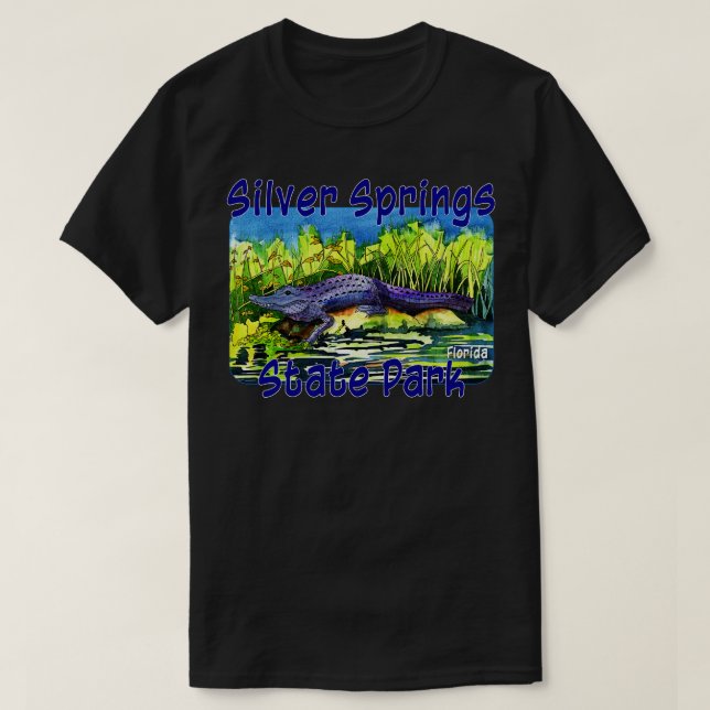 Silver Springs Staat Park Florida T-Shirt (Design vorne)