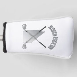 Silver State Nevada Putter Cover Golf Headcover