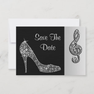 Silver Stiletto & Treble Cleft 55. Save the Date