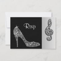 Silver Stiletto & Treble Cleft UAWG