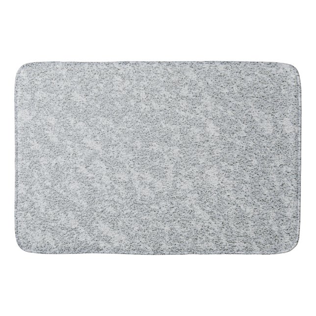 Silver Stone Gary Gold Marmor Lila Glitzer Badematte (Vorderseite)