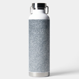 Silver Stone Gary Gold Marmor Lila Glitzer Trinkflasche