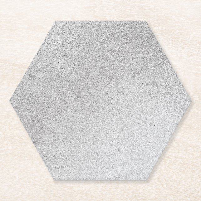 Silver Stone Gary Gold Marmor Lila Glitzer Untersetzer (Vorderseite)