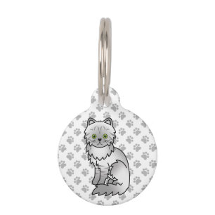 Silver Tabby Chinchilla Persian Cat & Pet's Info Haustiermarke