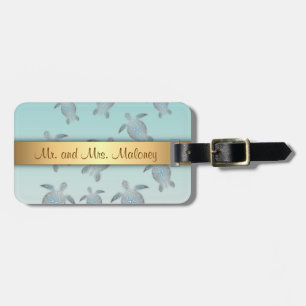 Silver Turtles Beach Style Gepäckanhänger