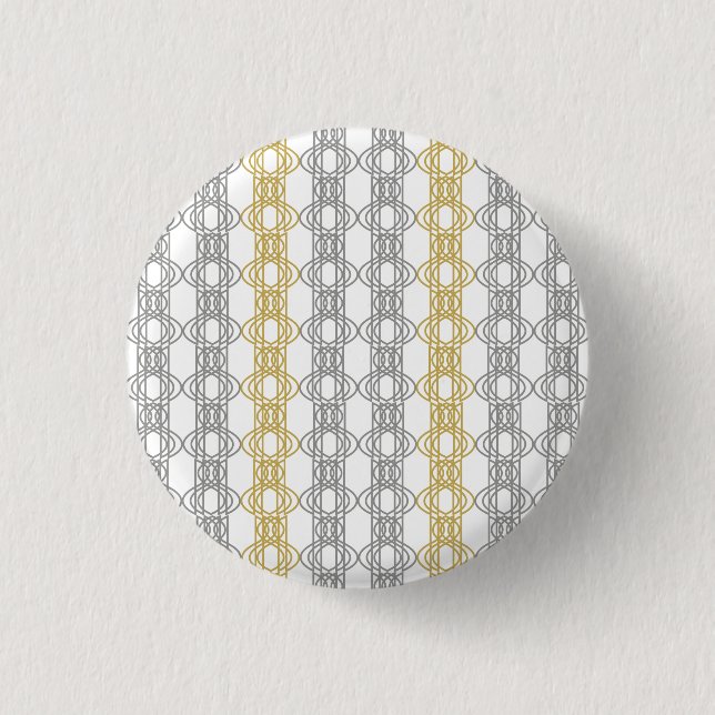 Silver- und Gold-Muster Button (Vorderseite)