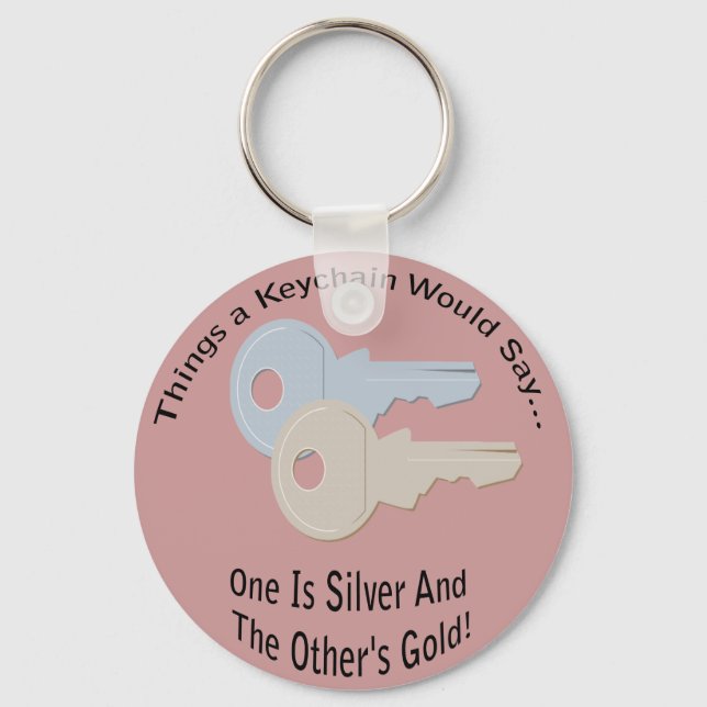 Silver- und Gold-Tasten lt Schlüsselanhänger (Vorderseite)