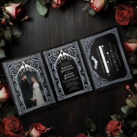 Silver Vampire Kathedrale GothicWedding