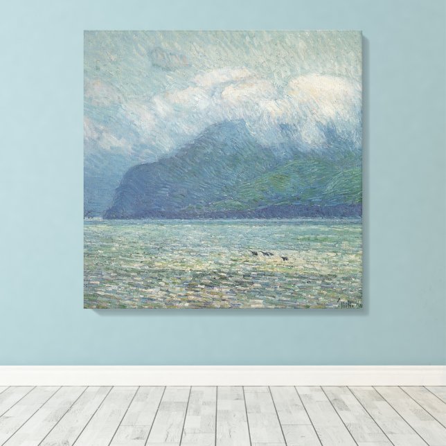 Silver Veil und Golden Gate by Childe Hassam Leinwanddruck (Insitu (Holzboden))
