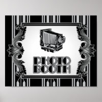 Silver Vintag Camera Foto Booth der 20er Jahre