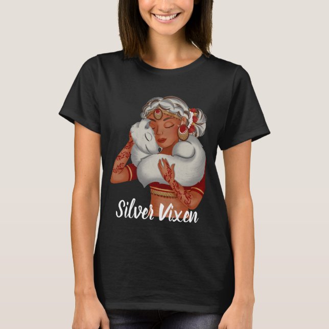 Silver vixen T-Shirt (Vorderseite)