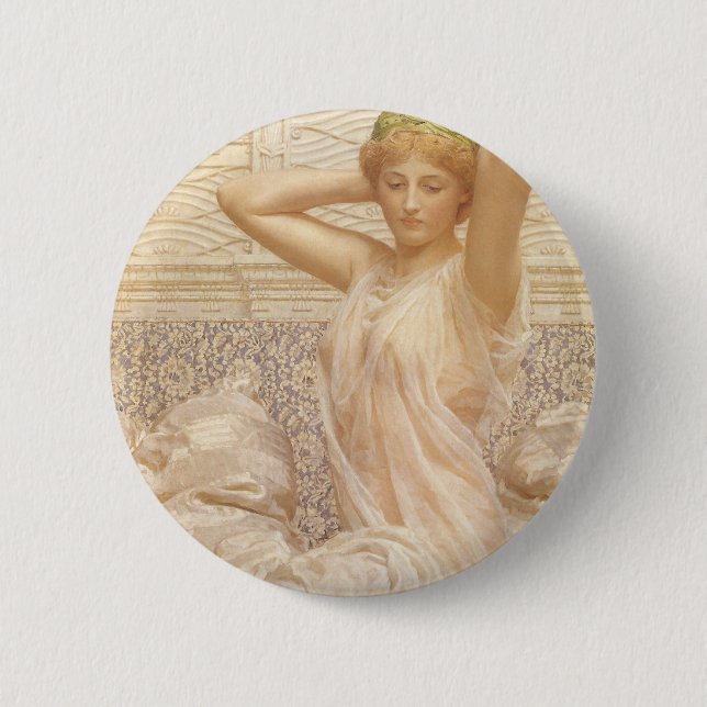Silver von Albert Joseph Moore, Viktorianische Kun Button (Vorderseite)