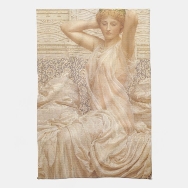 Silver von Albert Joseph Moore, Viktorianische Kun Geschirrtuch (Vertikal)