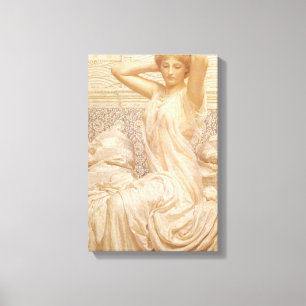 Silver von Albert Joseph Moore, Viktorianische Kun Leinwanddruck