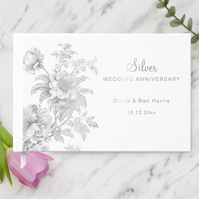 Silver Wedding Jubiläumsgrabungen Gästebuch (Von Creator hochgeladen)