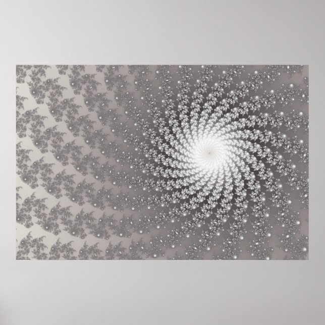 Silver Whirlpool2 Poster (Vorne)