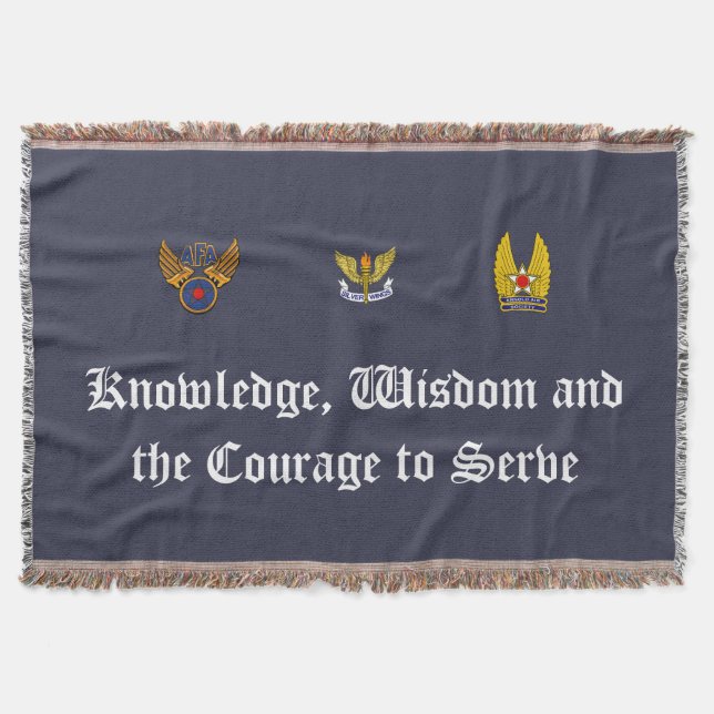 Silver Wings Throw Blanket Decke (Vorderseite)