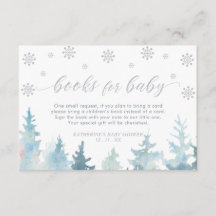 Silver Winter Wonderland Books for Baby Enclosure