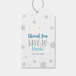 Silver Winter Wonderland Vielen Dank für Ihren Sch Geschenkanhänger