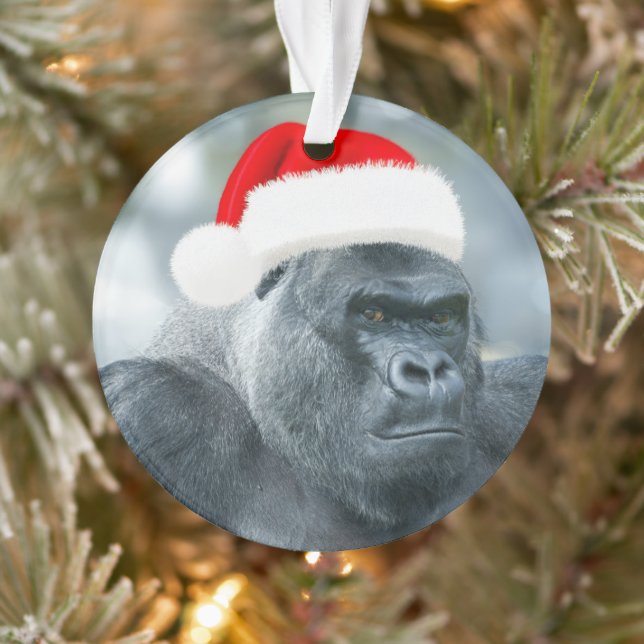Silverback als Weihnachtsgrouch Ornament (Baum)