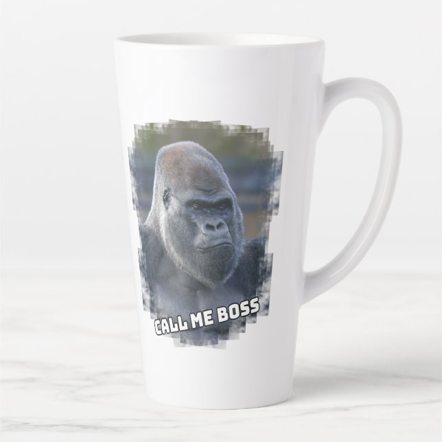 Silverback "Call Me Boss" Milchtasse (Rechts)