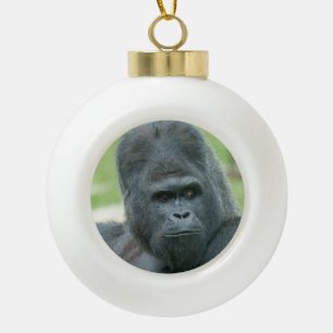 Silverback Dishi Keramik Kugel-Ornament