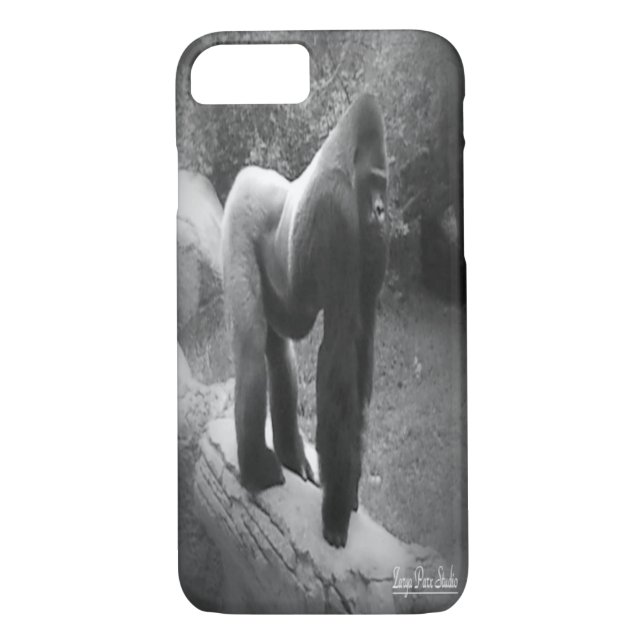 Silverback Gorilla Case-Mate iPhone Hülle (Rückseite)