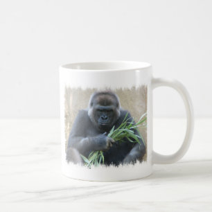 Silverback-Gorilla-Kaffee-Tasse Tasse