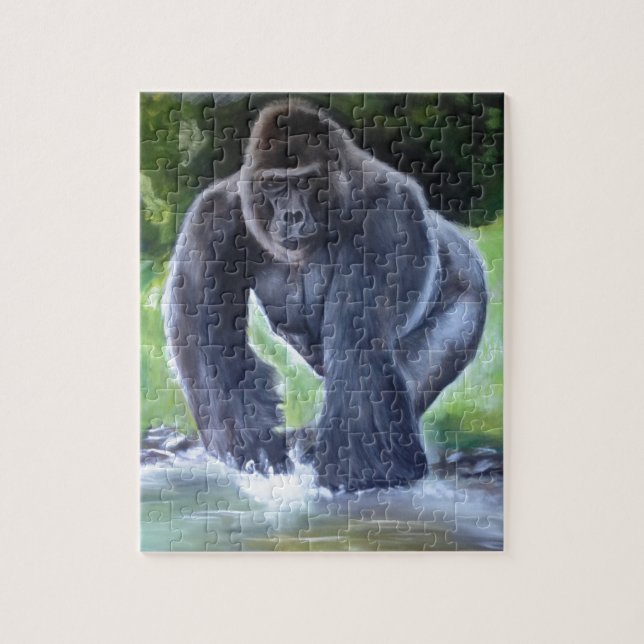 Silverback-Gorilla Puzzle (Vertikal)